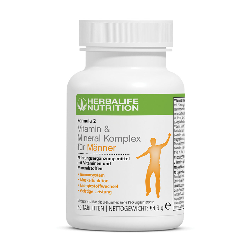 Formula 2 Vitamin & Mineral Komplex für Männer 84,3 g